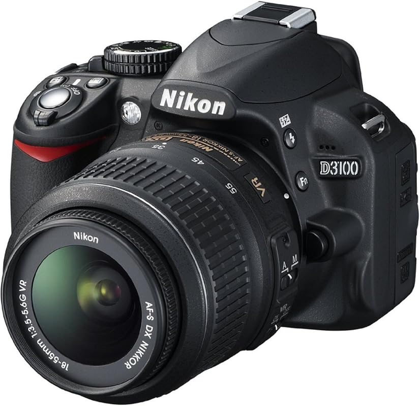 The Nikon D3100 Digital SLR Camera features 14.2MP and an 18-55mm VR Z