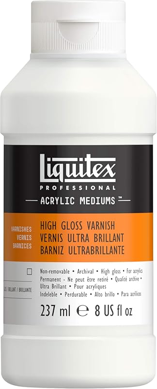 Liquitex Professional High Gloss Varnish, 237ml