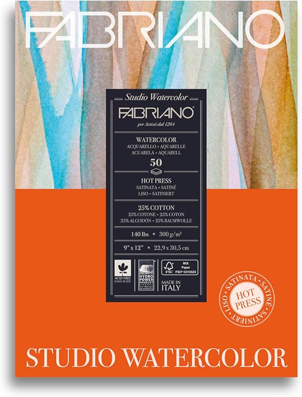 Top 5 Best Fabriano Watercolor Papers for Artists