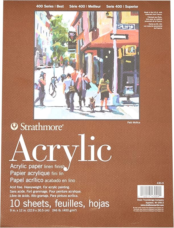 Strathmore Acrylic Paper Pad, 9