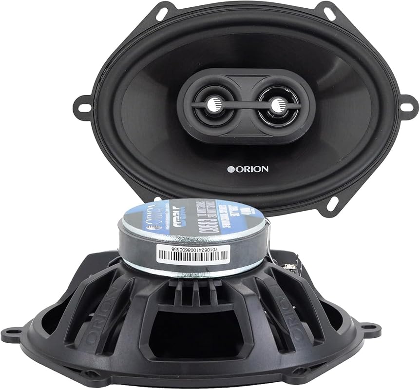 Orion Cobalt CB683 6x8 Inch 3-Way Coaxial Car Speakers with Rich Bass