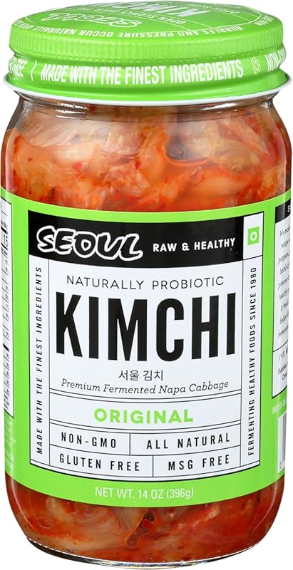 Seoul Authentic Korean Kimchi, a Traditional and Delicious Probiotic S