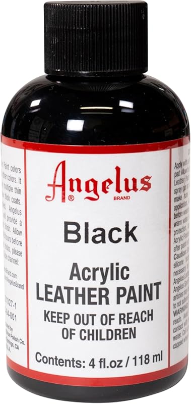 Angelus Acrylic Leather Paint for Shoes, Sneakers, Leather, Canvas, Fu