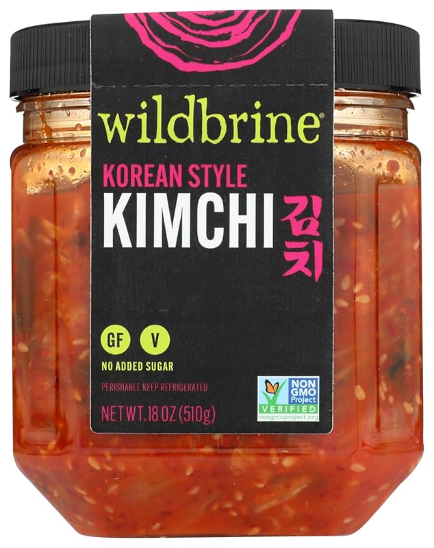 Wildbrine Traditional Korean Kimchi, a Healthy and Delicious Fermented