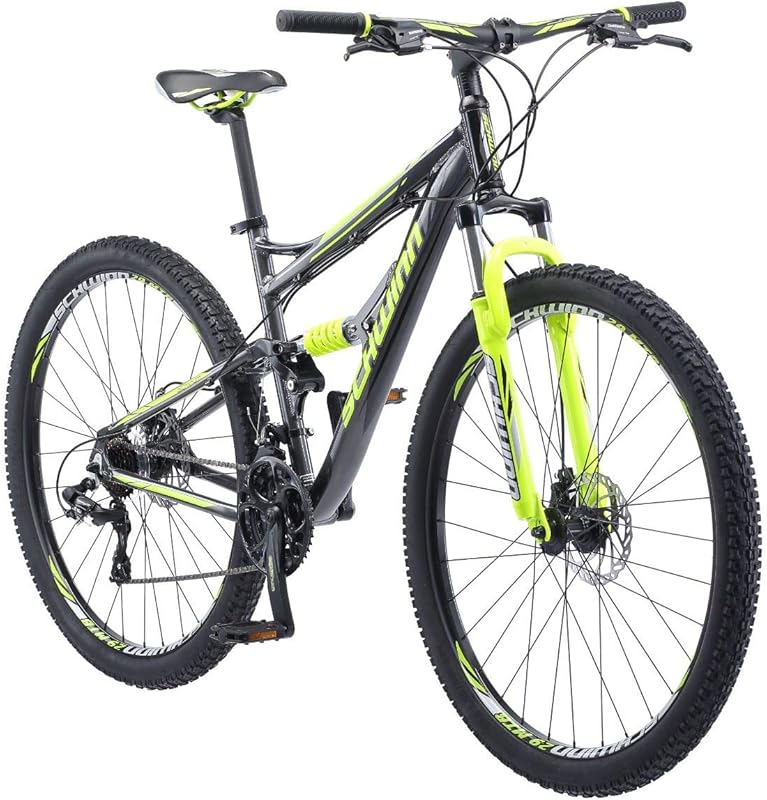 Schwinn Traxion 29-inch Mountain Bike, Full Suspension, 24-Speed Shima