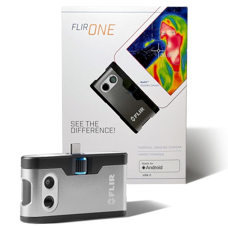 Flir One Thermal Imaging Camera for Android Smartphones, 240x180 Resol