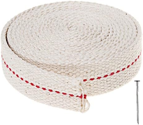 12 Foot Oil Lamp Wick, 2 Rolls 3/4