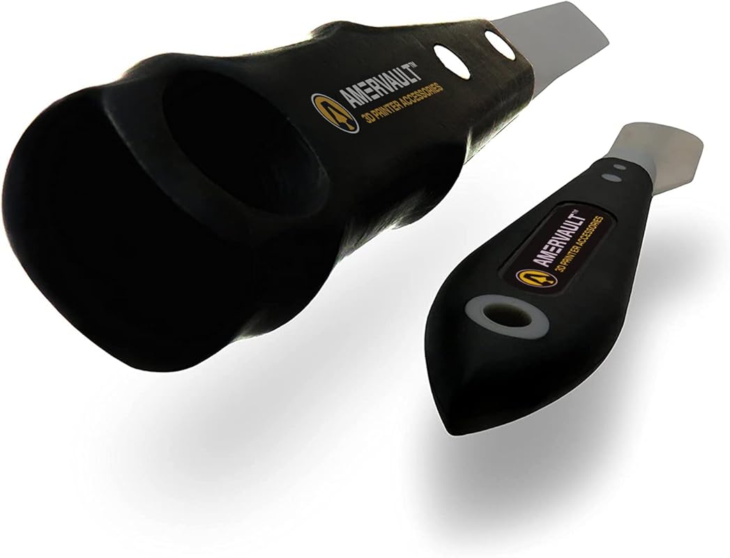 Durable 3D Print Removal Tool Kit: Knife and Spatula with Sharp Blades