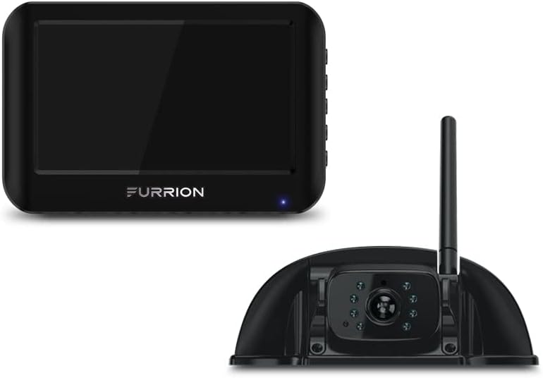 Furrion Vision S Wireless RV Backup Camera with 4.3-Inch Monitor, Nigh