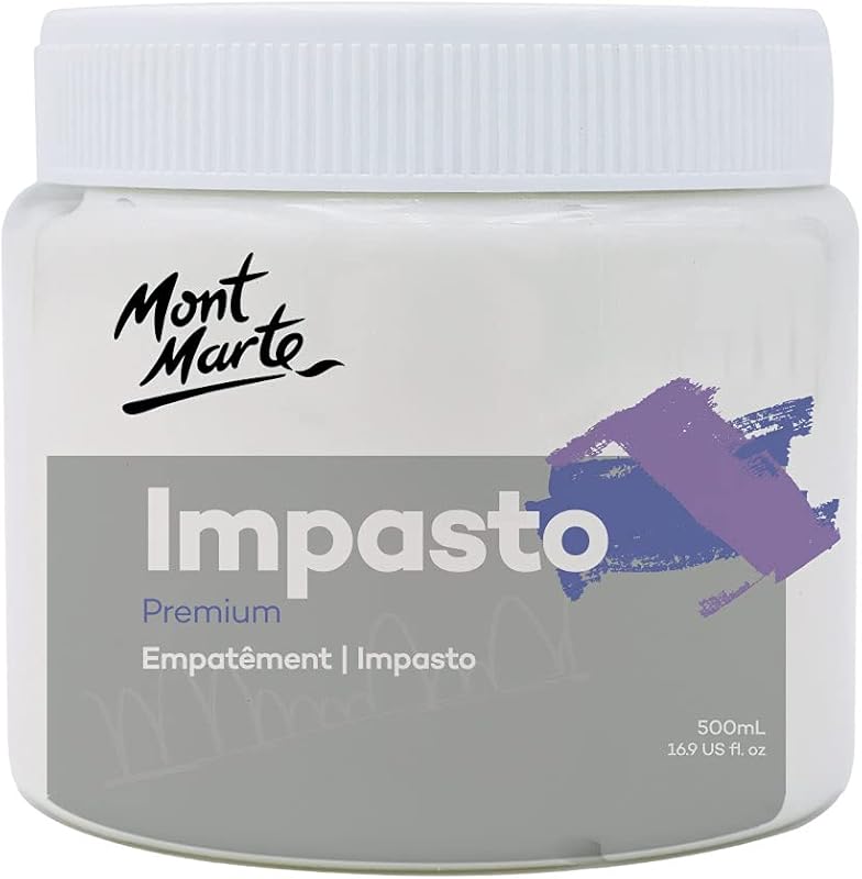 MONT MARTE Impasto Acrylic Medium: An Excellent Medium for Thickening 