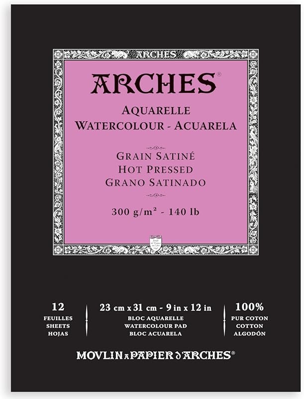 Top 5 Best Hot Press Watercolor Paper for Artists