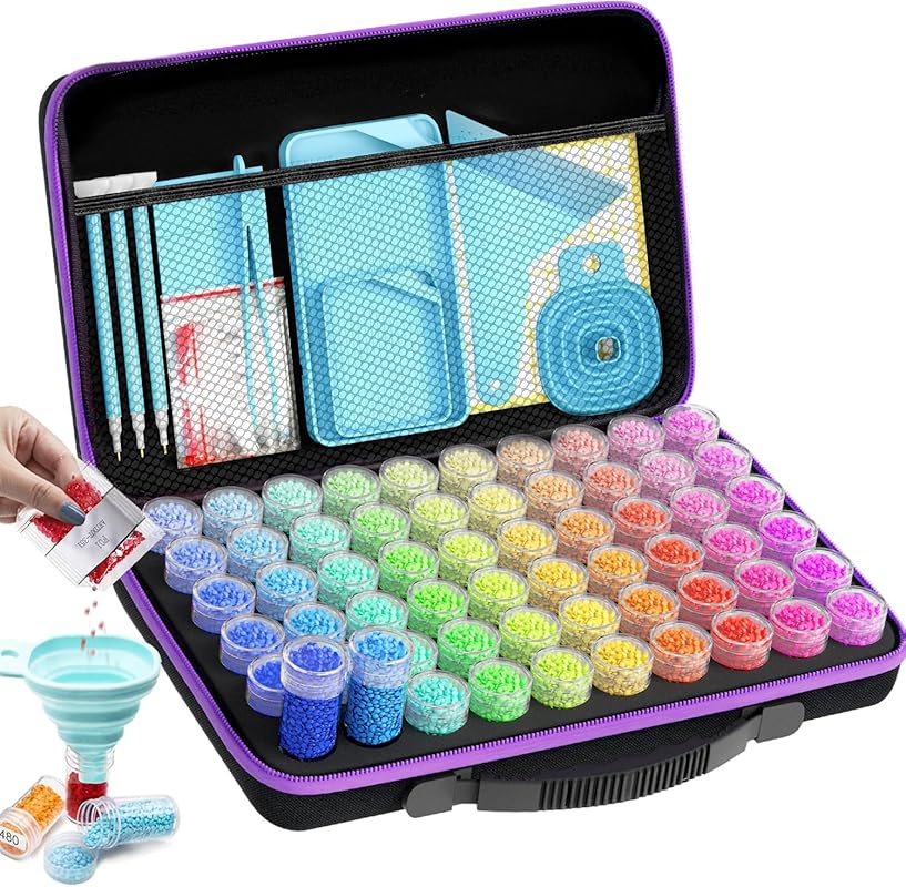 5 Best Diamond Painting Storage Solutions for Organized Creativity