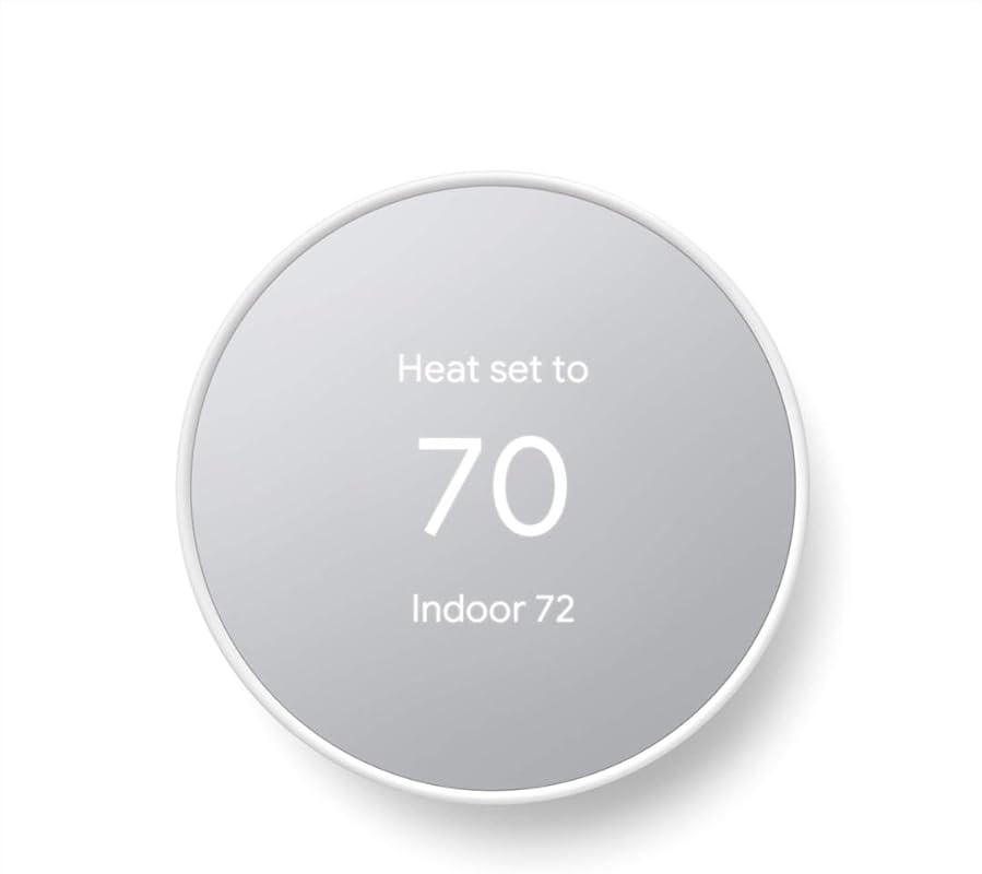 Google Nest Smart Wi-Fi Home Thermostat: Programmable and Designed for