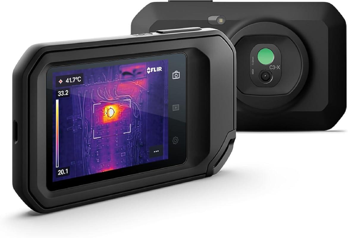 FLIR C3-X Compact Thermal Imaging Camera with Wifi: High Resolution fo