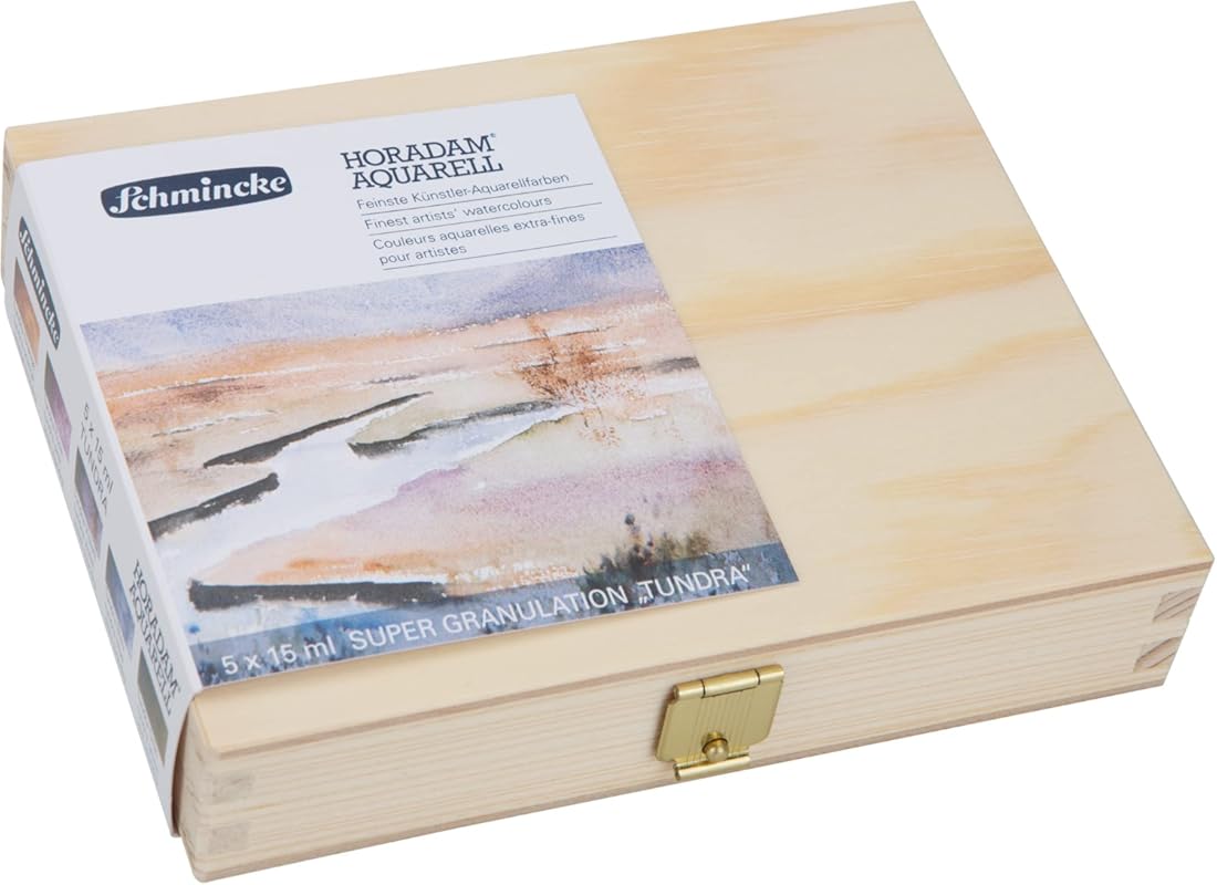 Schmincke - HORADAM® AQUARELL, Super-Granulation Set Tundra, 5 x 15 ml