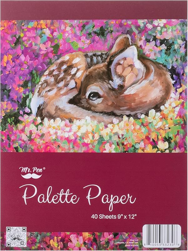 Mr. Pen- Disposable Paint Palette Paper Paint Pad, 9