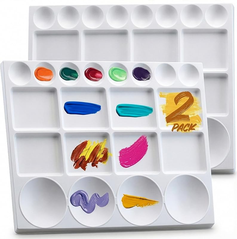 DUGATO Large Paint Palette Trays