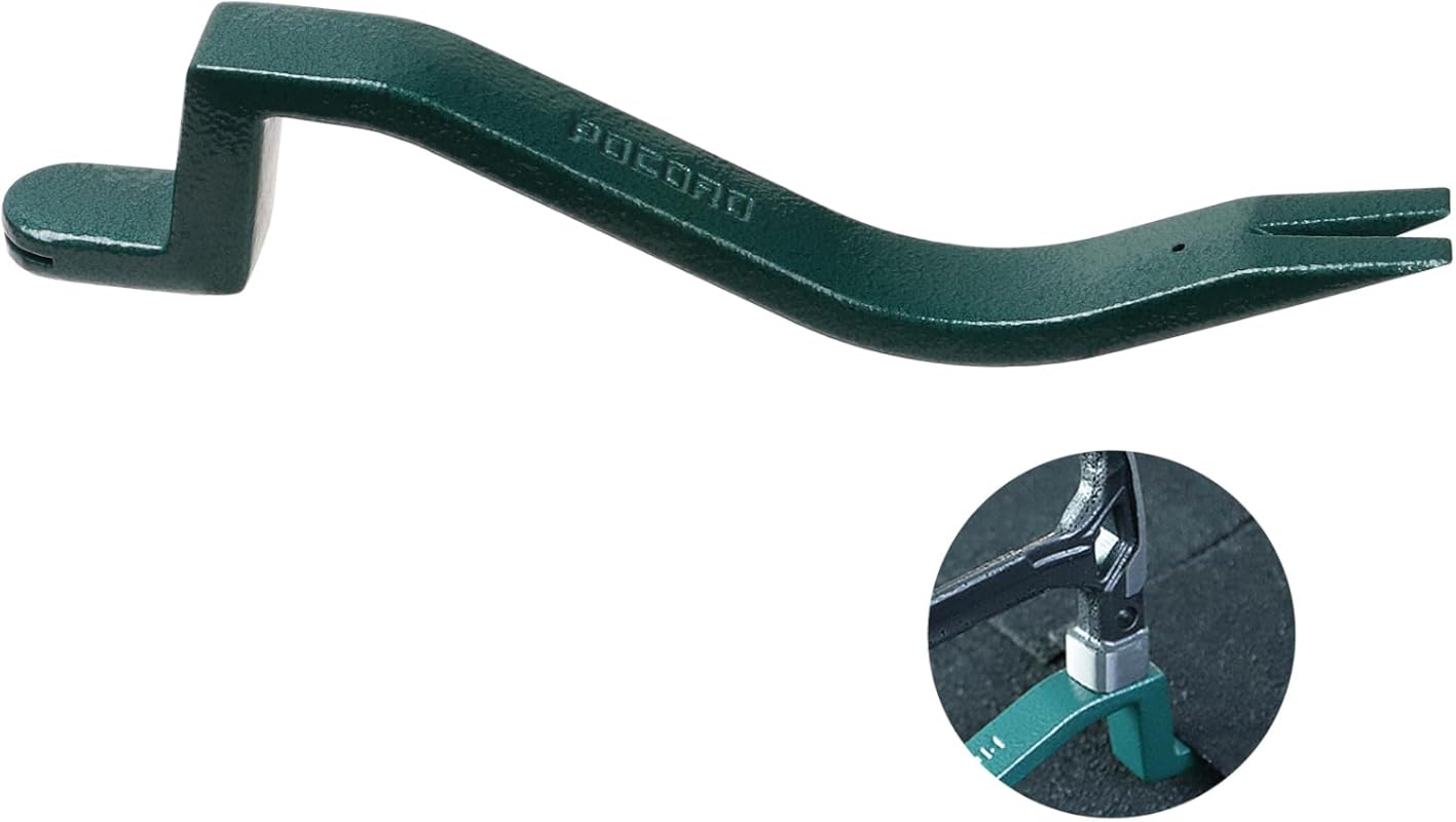 Pry Bar Shingle Removal Tool with Nail Puller for Roof Shingle Replace