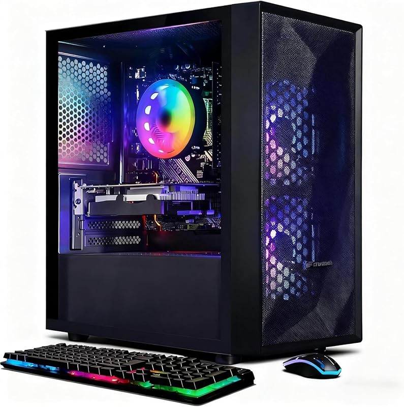 STGAubron Gaming PC: Intel Core i5, Radeon RX 550 4GB, 16GB RAM, 512GB