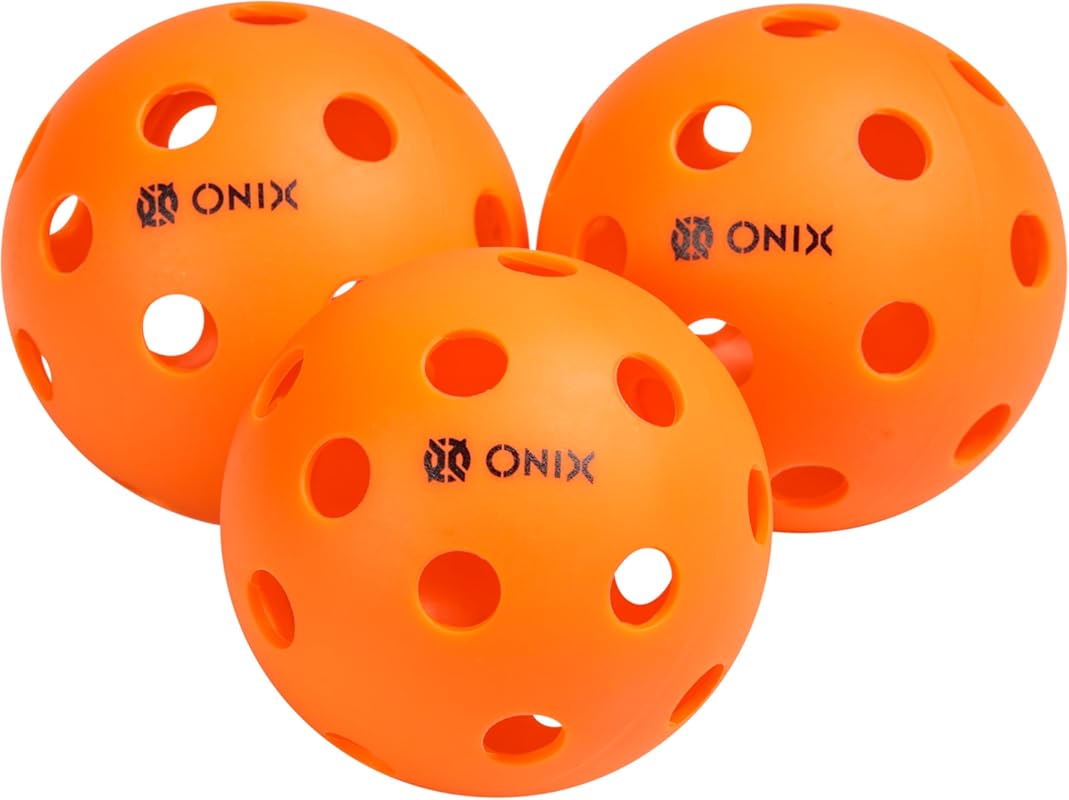 Onix Recruit Indoor Pickleball Balls, featuring a Superior Welding Des