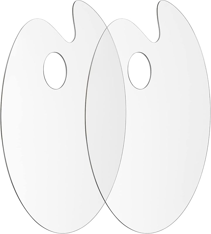 Tamaki Acrylic Paint Palette Paint Pallet Clear Paint Tray Palette, Ea