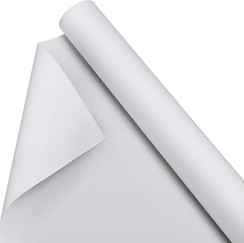 36 Inch x 40 Feet Double Primed Cotton Canvas Roll for Acrylic and Oil