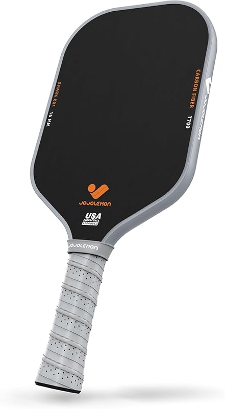 Best Carbon Fiber Pickleball Paddle with 16mm Polymer Core for Spin an