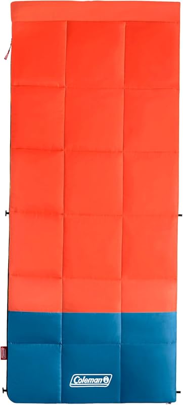 Coleman Kompact 20°F/30°F/40°F Sleeping Bag, Cool-Weather Adult Sleepi
