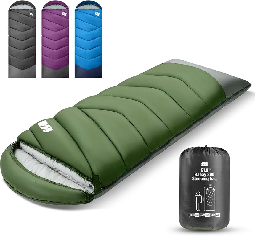 Sleeping Bags for Adults Cold Weather & Warm,Backpacking Camping Sleep