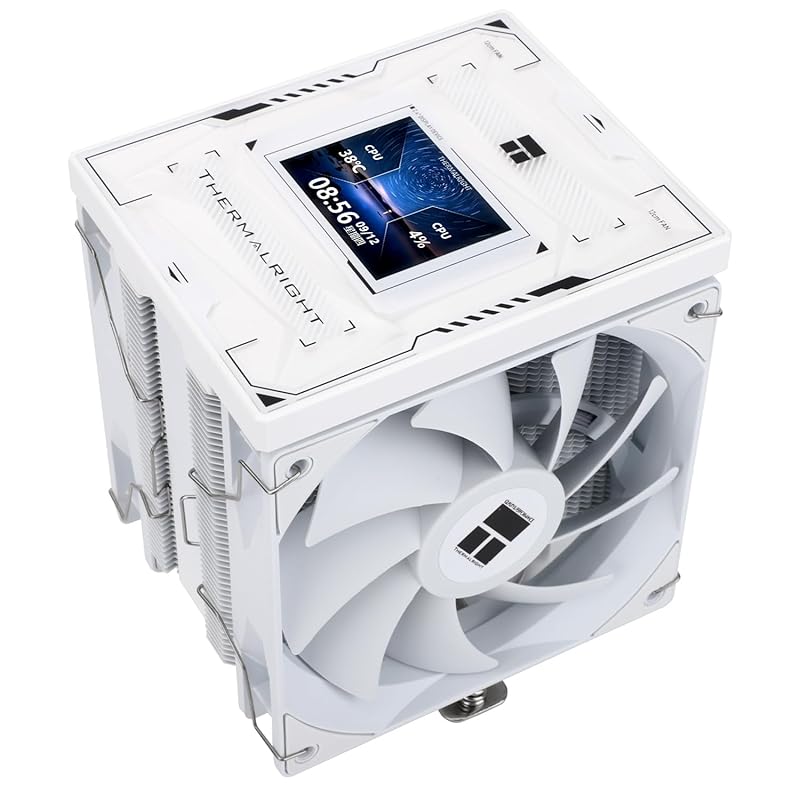 Thermalright Burst Assassin 120 Vision White CPU Air Cooler with 2.4-i