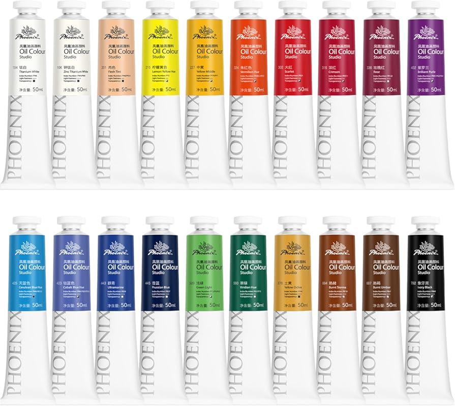 PHOENIX Studio Oil Paint Set