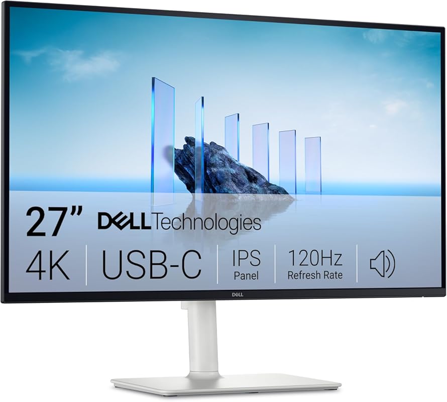 Dell 27 Plus 4K USB-C Monitor: IPS Display with 99% sRGB for Professio