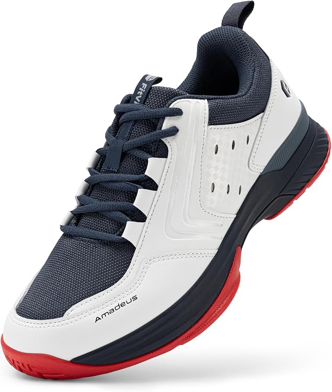 FitVille Men's Pickleball Shoes offer a Wide Toe Box and Arch Support,