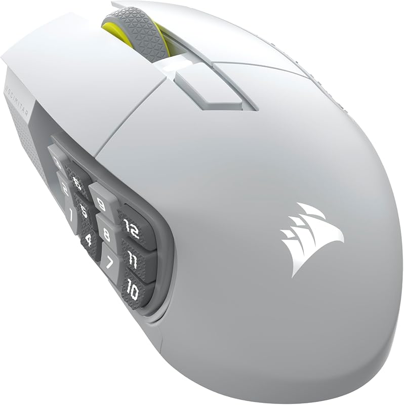 Corsair Scimitar Elite Wireless MMO Gaming Mouse, 33,000 DPI, 16 Progr