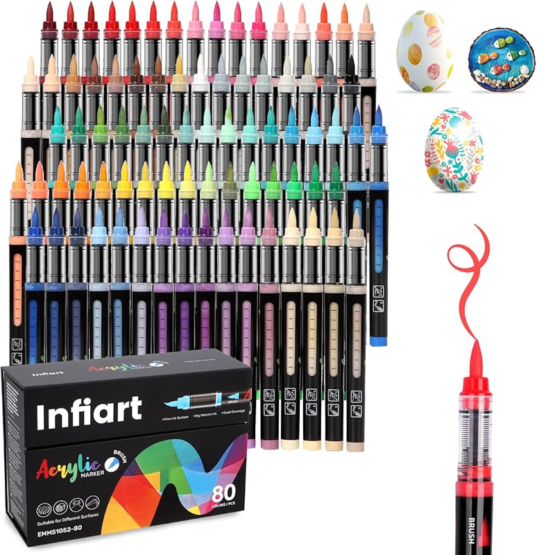 5 Best Paint Brush Markers for Artists