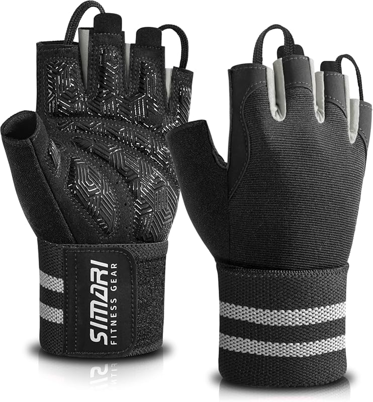 Breathable Workout Gloves for Cycling and Weightlifting, with Padded P