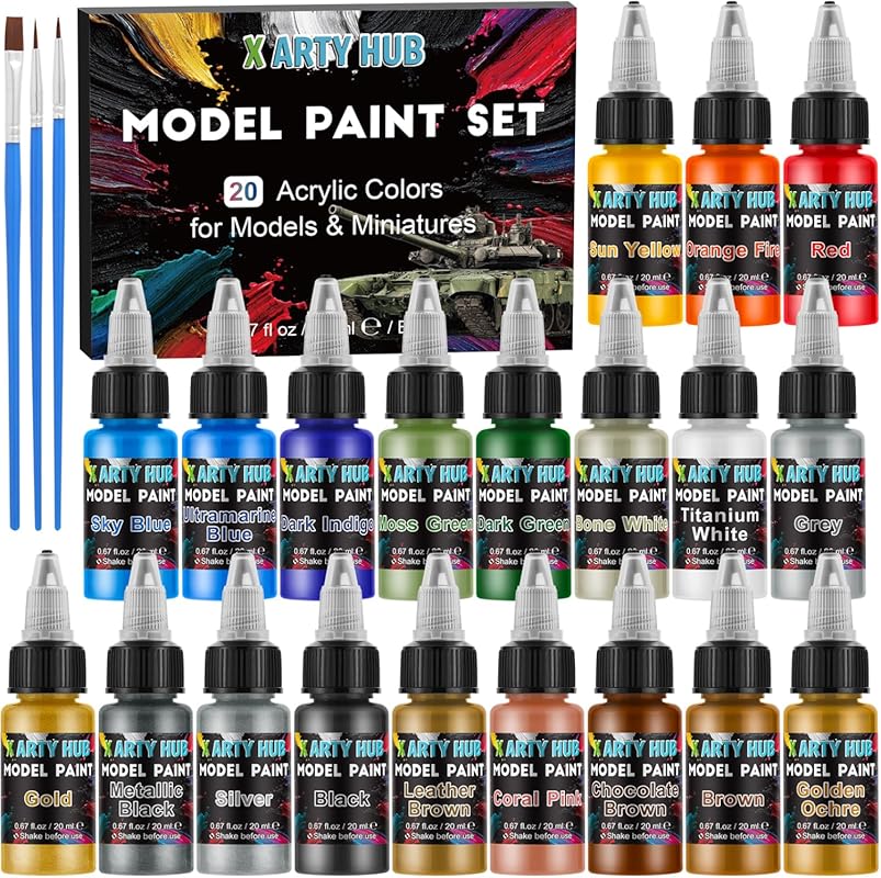 5 Best Acrylic Paints for Miniatures: Pro-Grade Picks for Detail