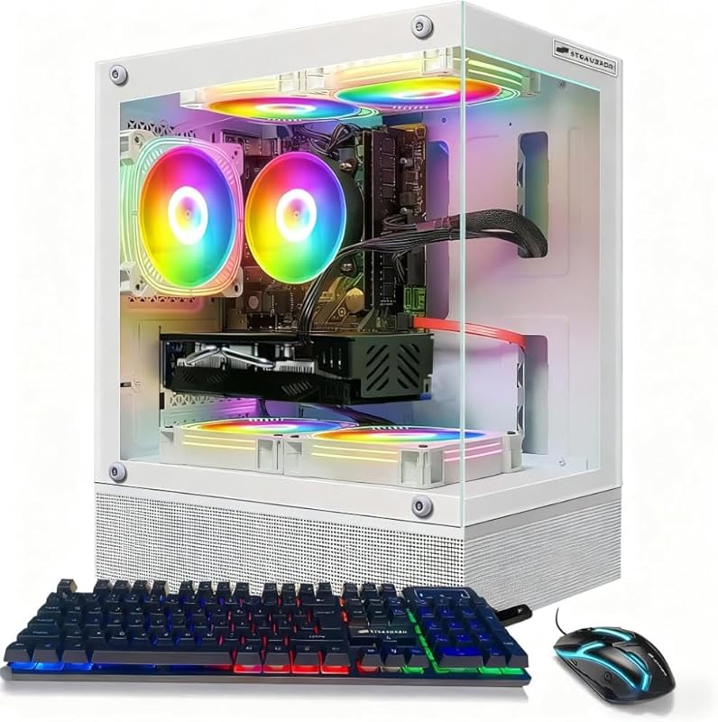STGAubron Gaming PC: Intel Core i7-6700, GeForce RTX 3050, 32GB RAM, 2