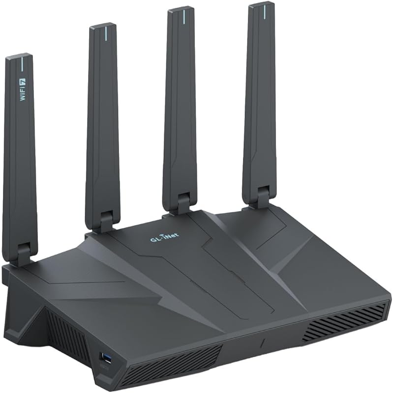 GL.iNet GL-BE6500 WiFi 7 Router for Large Homes, with 5x 2.5G Ethernet