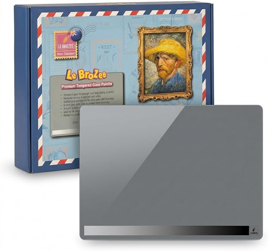 5 Best Glass Palettes for Oil Painting Artists