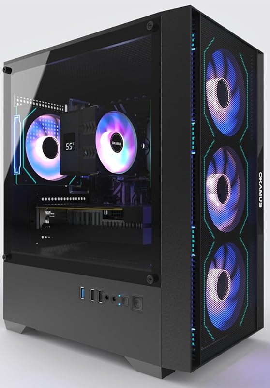 Gaming PC: Intel i7, GTX 1660 Super 6GB, 16GB RAM, 512GB SSD, WiFi 6.