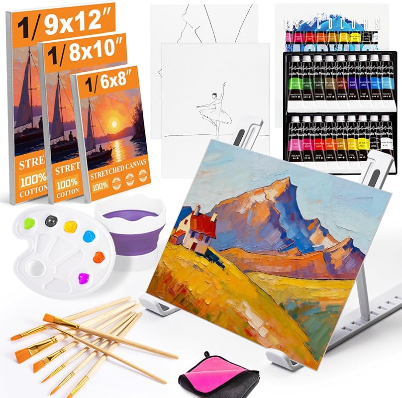 5 Best Acrylic Paint Sets For Adults: Expertly Chosen Quality