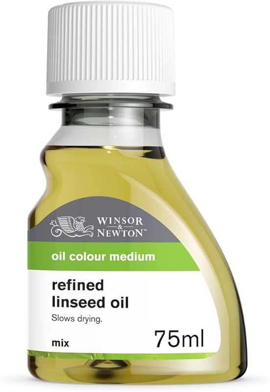 Winsor & Newton Refined Linseed Oil Medium for Artists' Oil Painting, 