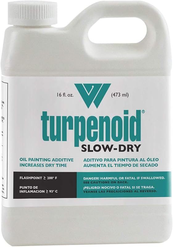 Weber Turpenoid Slow-Dry Oil Painting Additive, 16 fl. oz./473ml Bottl