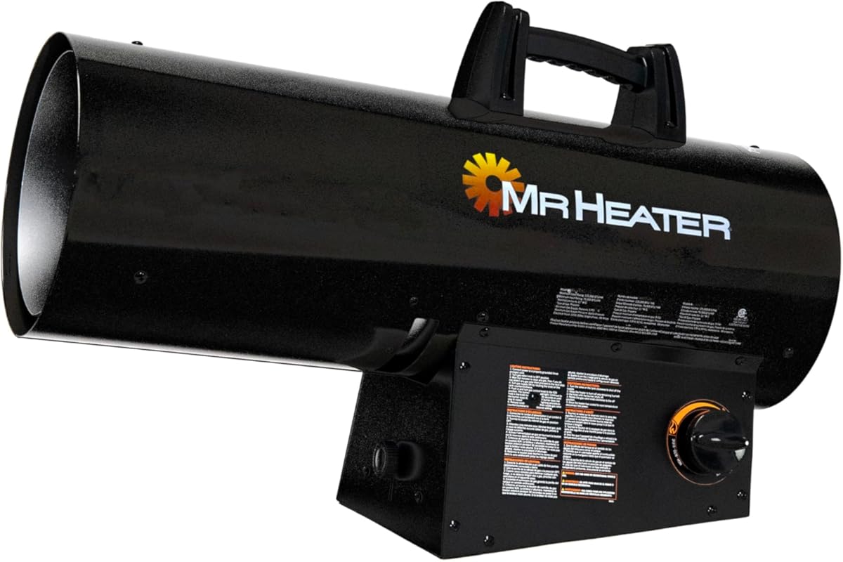 Mr. Heater 125,000 BTU Forced Air Propane Space Heater for Large Areas